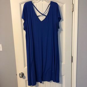 Lane Bryant Dress 22/24 with Crisscross back